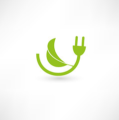 Image showing Green energy concept sign