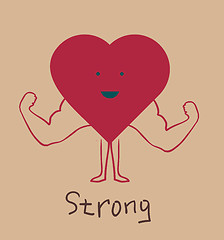 Image showing strong heart