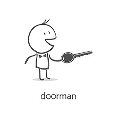 Image showing Doorman