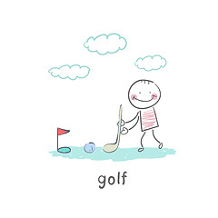 Image showing golf