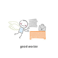 Image showing good worker