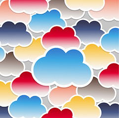 Image showing Clouds background