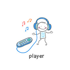 Image showing MP3 player
