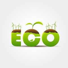 Image showing ECO concept