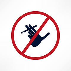 Image showing No smoking symbol