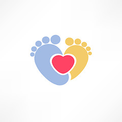 Image showing Baby foot