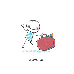 Image showing traveler