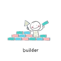 Image showing builder