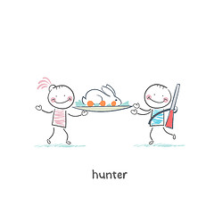 Image showing hunter