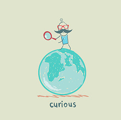 Image showing curious