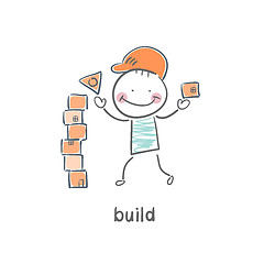 Image showing builder