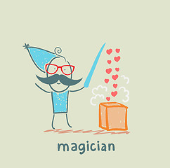 Image showing magician