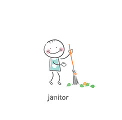 Image showing Janitor. 