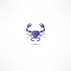 Image showing Crab Icon