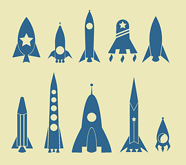 Image showing Rocket Icon