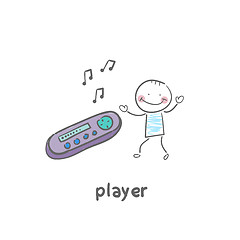 Image showing MP3 player