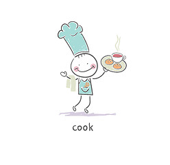 Image showing Cook. Illustration.