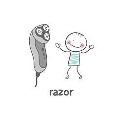 Image showing razor