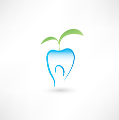 Image showing Healthy tooth icon