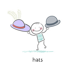 Image showing hats