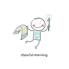 Image showing Cheerful morning