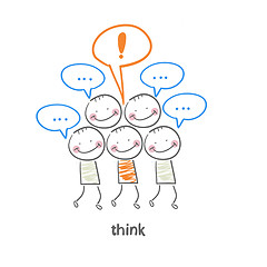 Image showing think