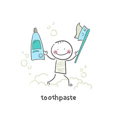 Image showing toothpaste