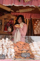 Image showing Woman in food store