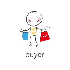 Image showing Buyer. Illustration.