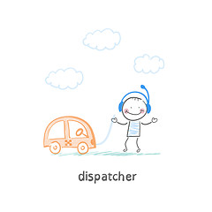 Image showing dispatcher