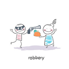 Image showing Robber