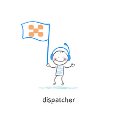 Image showing dispatcher