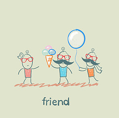 Image showing friend