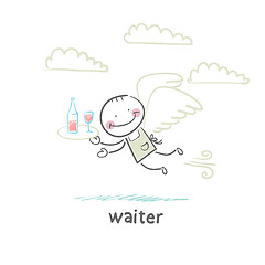 Image showing waiter