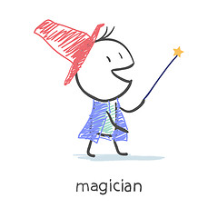 Image showing Magician