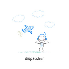 Image showing dispatcher