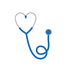 Image showing Stethoscope icon