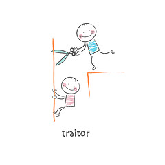 Image showing traitor