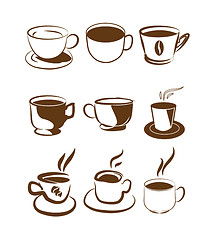 Image showing coffee  design elements