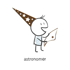 Image showing astronomer