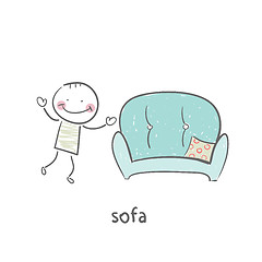 Image showing sofa