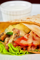 Image showing burrito