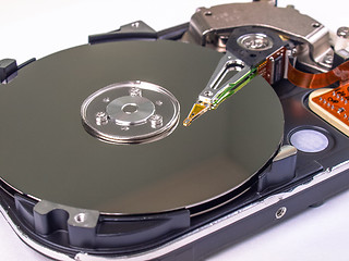 Image showing PC hard disk