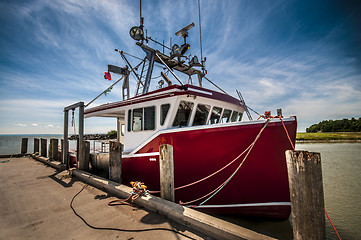 Image showing Red Boat