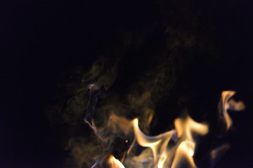 Image showing fire flame background