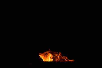 Image showing fire flame background