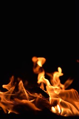 Image showing fire flame background