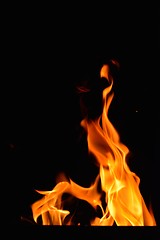 Image showing fire flame background