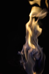 Image showing fire flame background