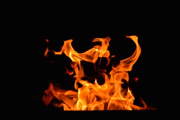 Image showing fire flame background